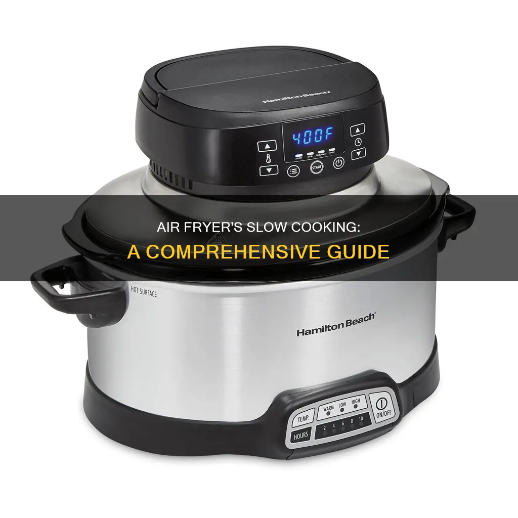 how to use air fryer as slow cooker