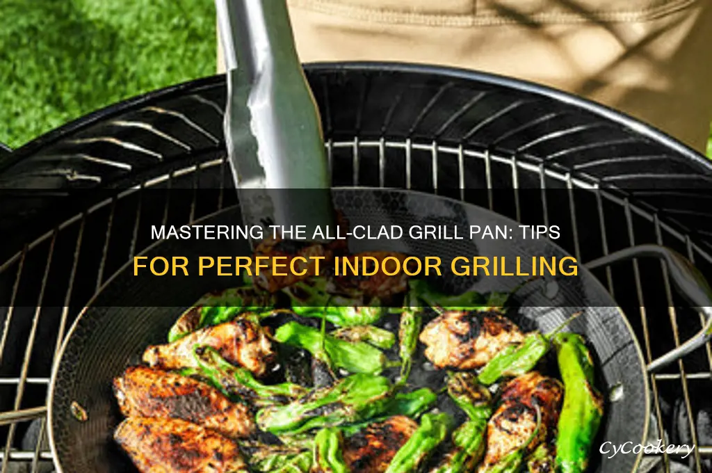 how to use all clad grill pan