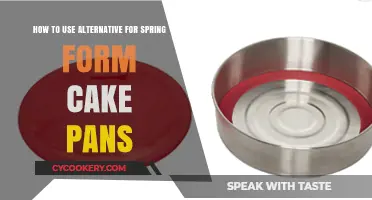 Creative Baking: Alternative Solutions for Springform Cake Pan Substitutes