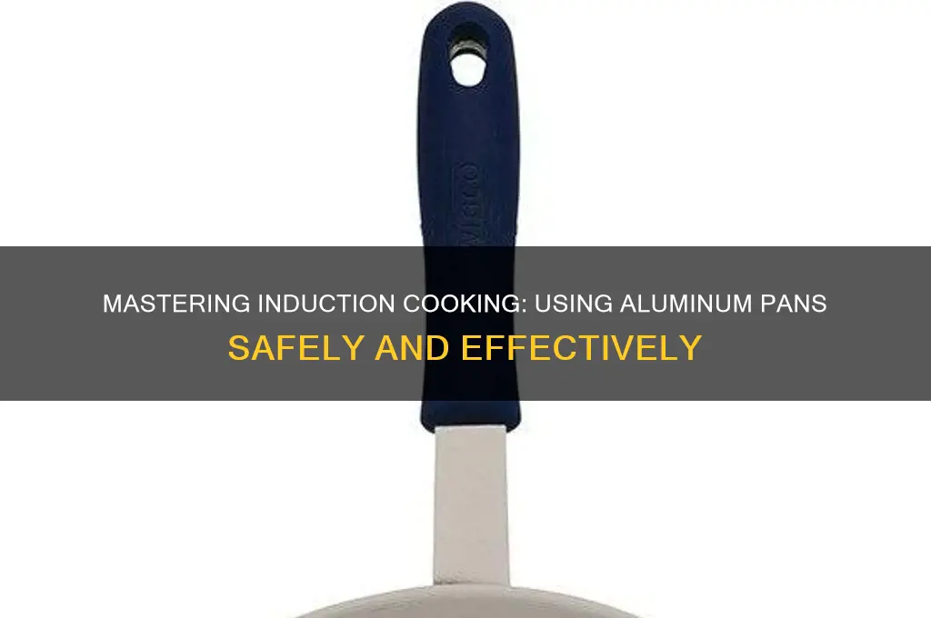 how to use aluminum pan on induction