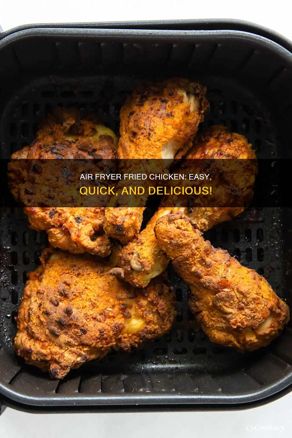 how to use an air fryer to make fried chicken