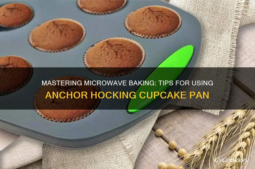 how to use anchor hocking microware cupcake pan