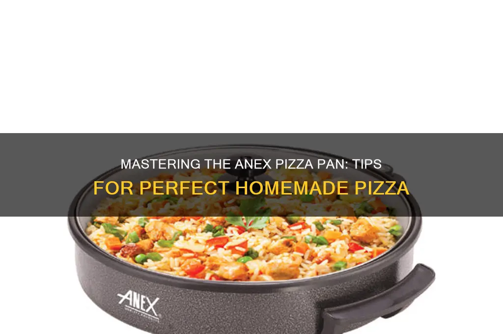 how to use anex pizza pan