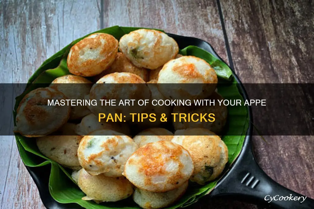 how to use appe pan