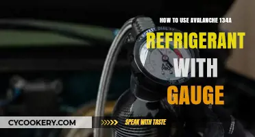 Mastering Refrigerant: A Guide to Using Avalanche 134a with Gauge