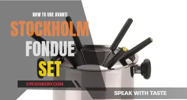 Fondue Fun: Using the Avanti Stockholm Fondue Set