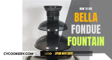 Easy Steps to Use Bella Fondue Fountain