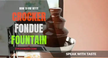 Betty Crocker Fondue Fountain: Easy Setup, Delicious Results