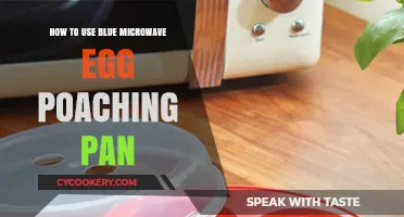 Mastering Microwave Egg Poaching with Your Blue Poaching Pan
