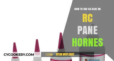 Mastering CA Glue Application on RC Plane Hornes: A Step-by-Step Guide
