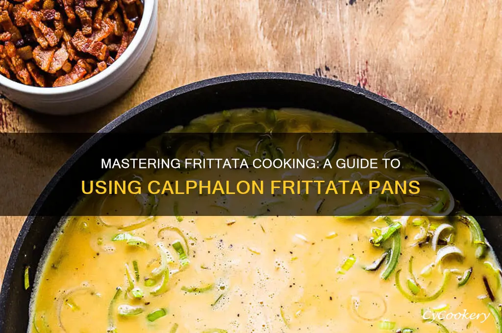 how to use calphalon frittata pans