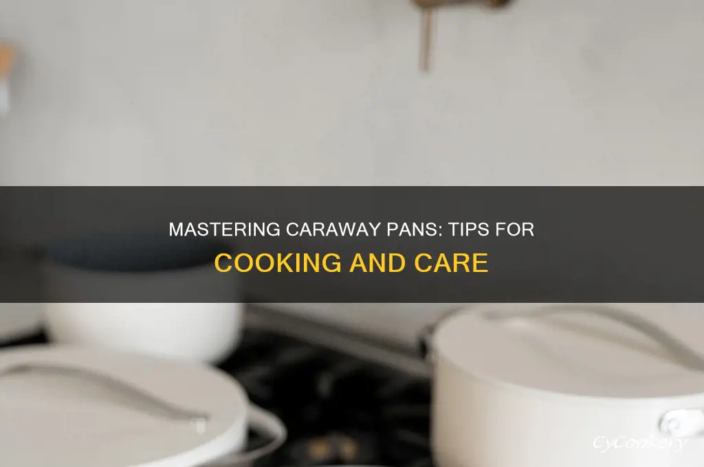 how to use caraway pans