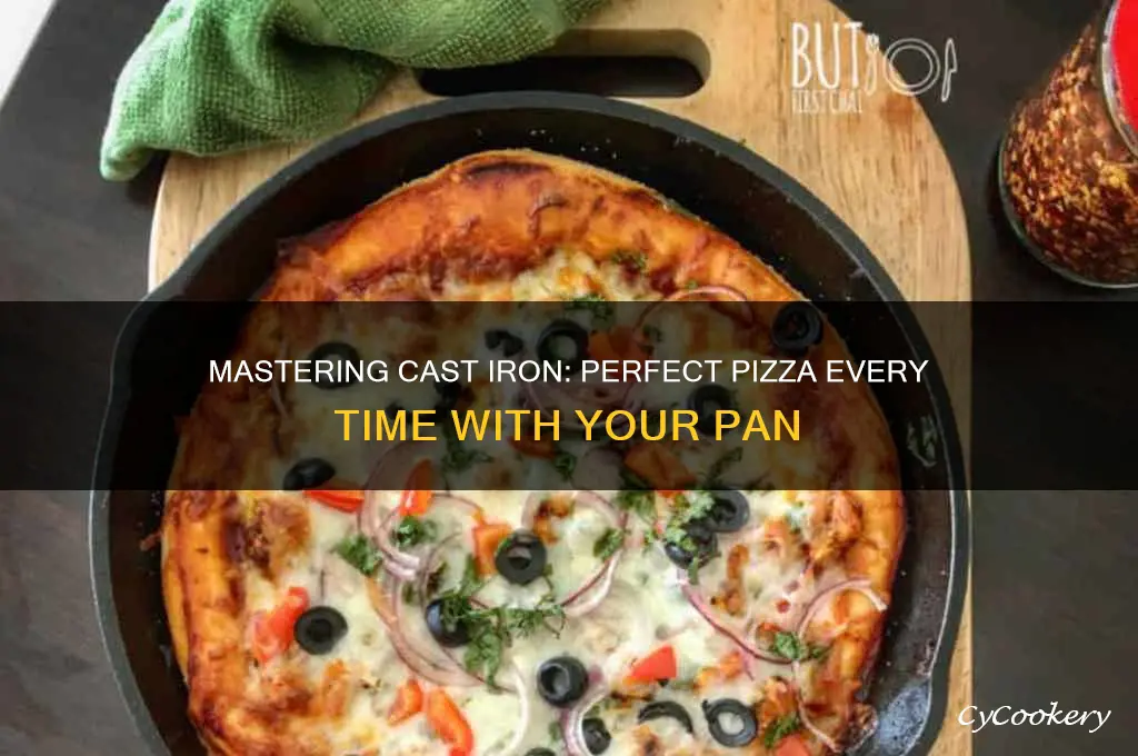 how to use cast iron pizza pan