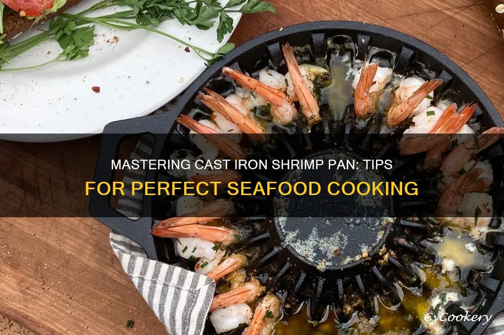 how to use cast iron shrimp pan