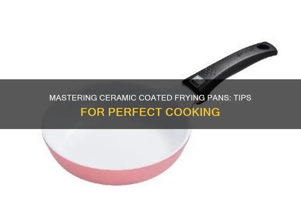 how to use ceramic coated frying pan