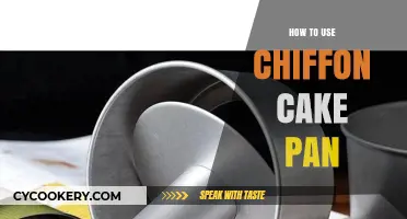 Mastering Chiffon Cake Baking: A Guide to Using Your Chiffon Pan