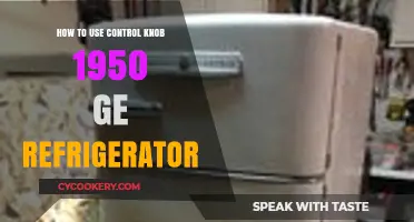 Vintage GE Refrigerator: Mastering the Control Knob for Optimal Performance