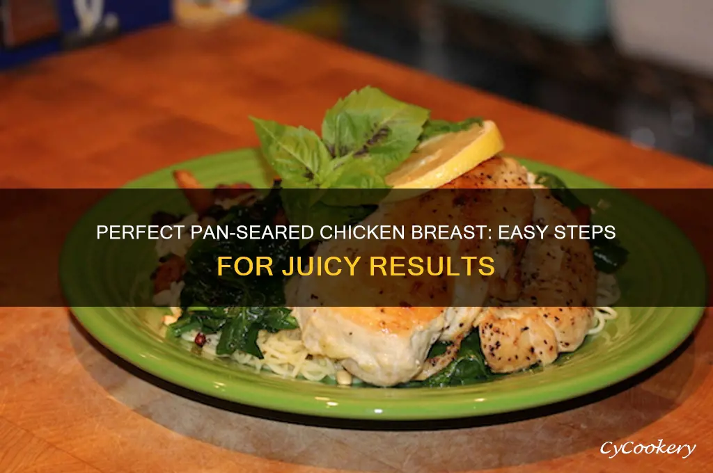 how to use cook chicken breast in a pan