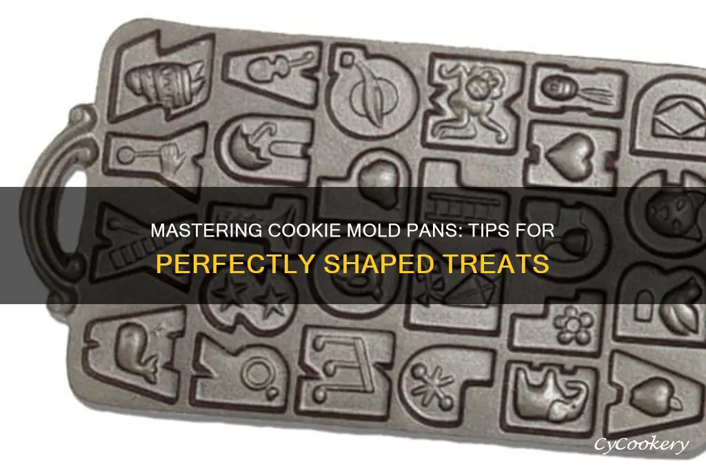how to use cookie mold pan
