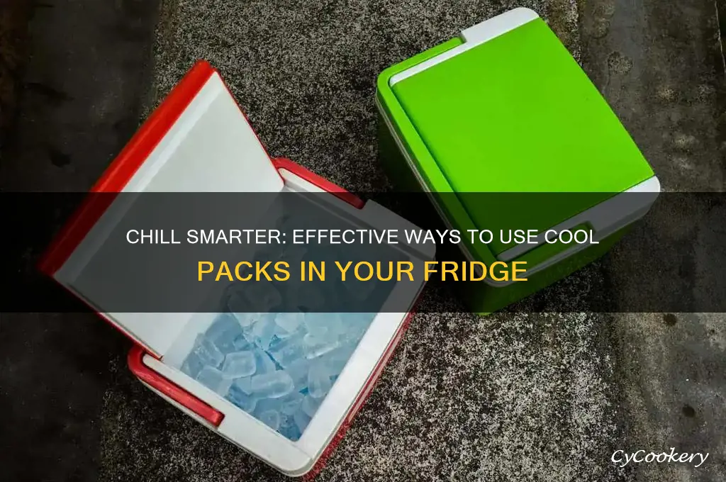 how to use cool pack in refrigerator