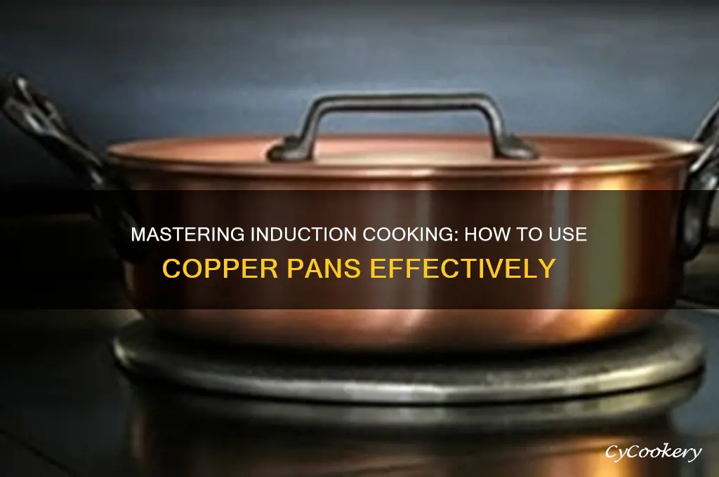 how to use copper pan on induction