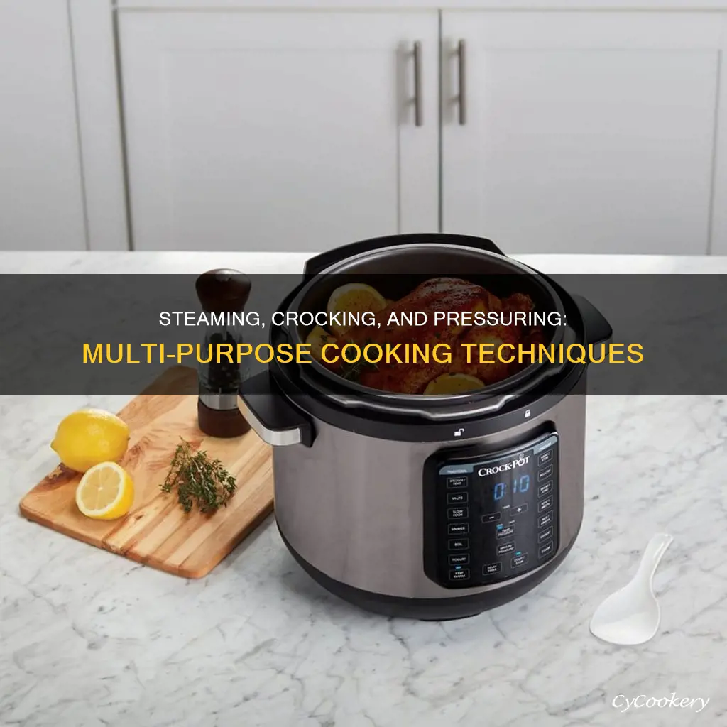 how to use crock pot pressure cooker steam