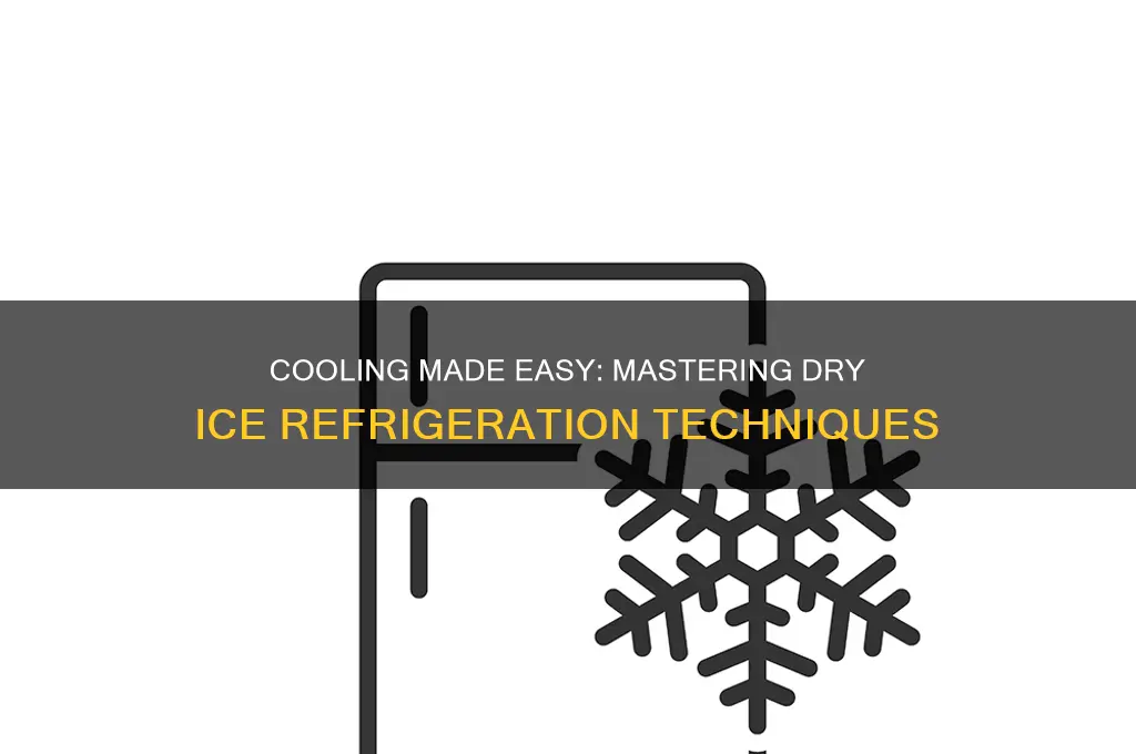 how to use dry ice for refrigeration