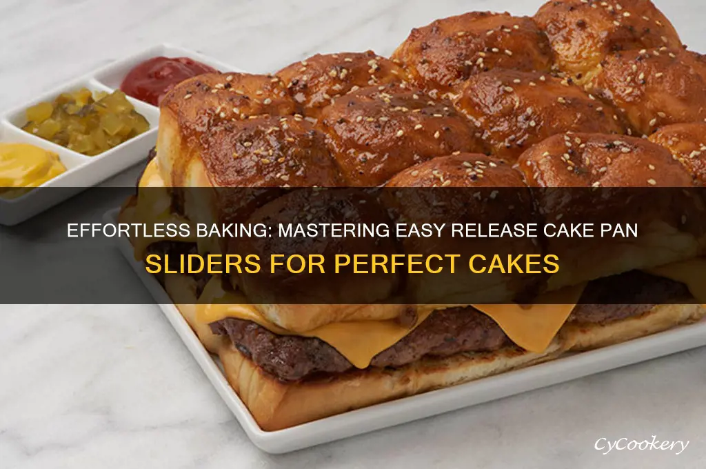 how to use easy release cake pan sliders