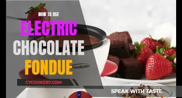 Easy Electric Chocolate Fondue: A Step-by-Step Guide