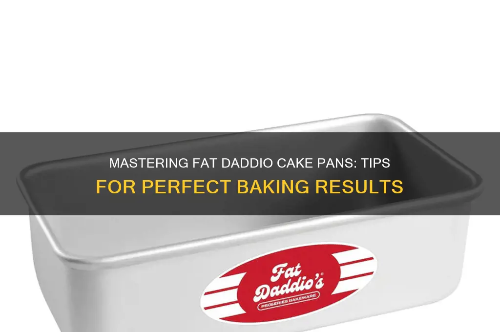 how to use fat daddio cake pans