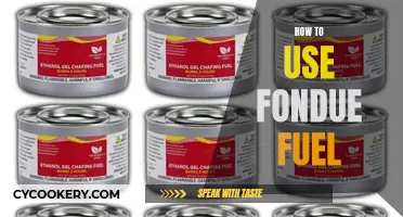 Fondue Fuel: Safe and Proper Usage Tips