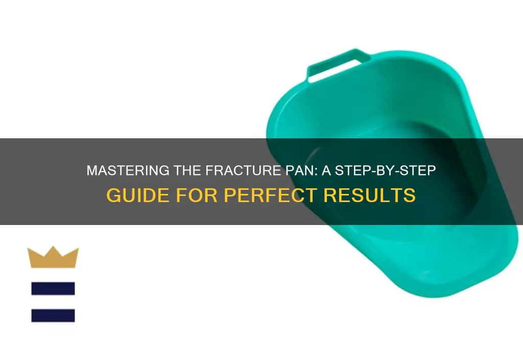 how to use fracture pan