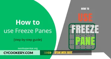 Mastering Excel: How to Use Freeze Panes Effectively