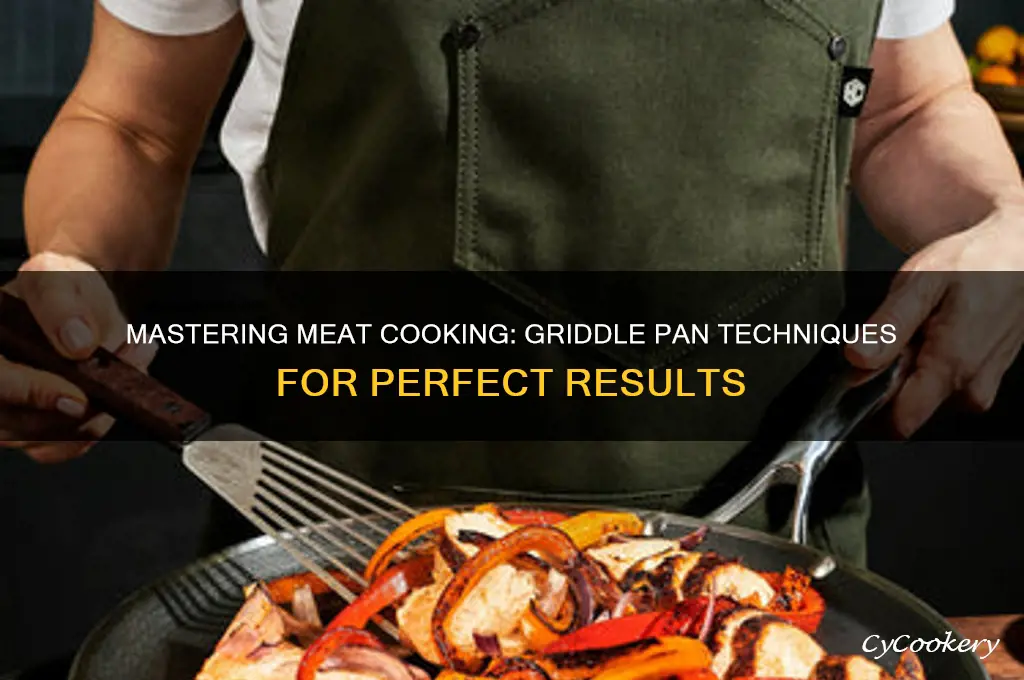 how to use griddle pan to cook meat
