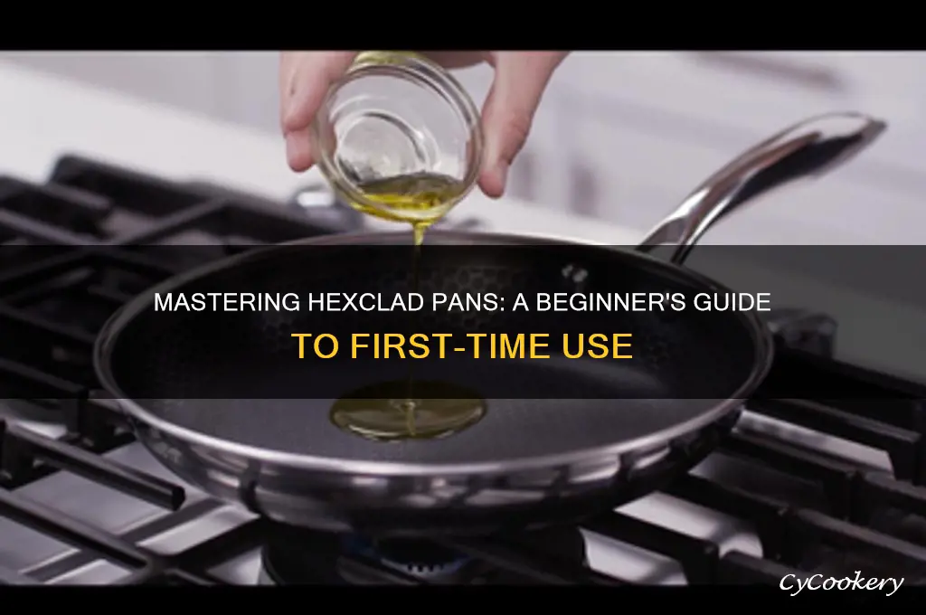 how to use hexclad pans for the first time
