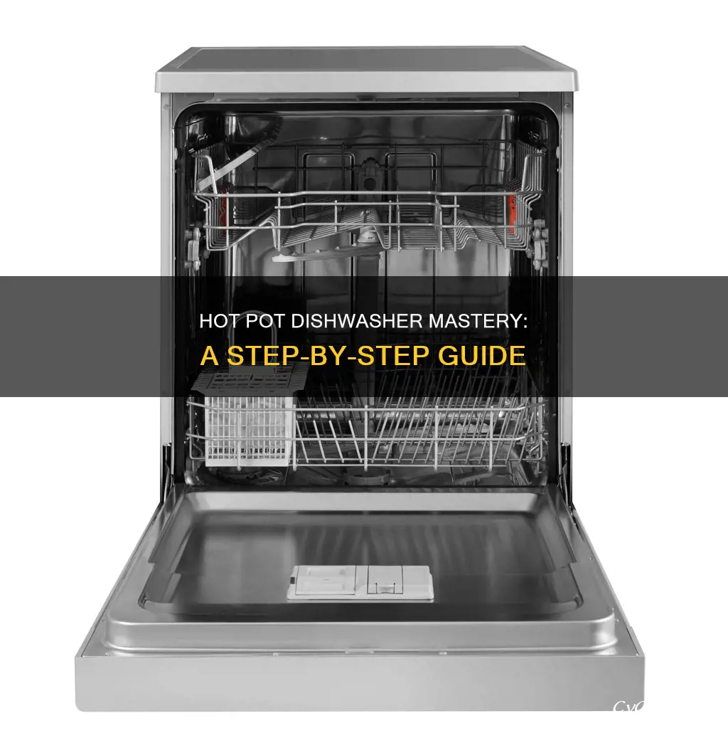 how to use hot pot dishwasher