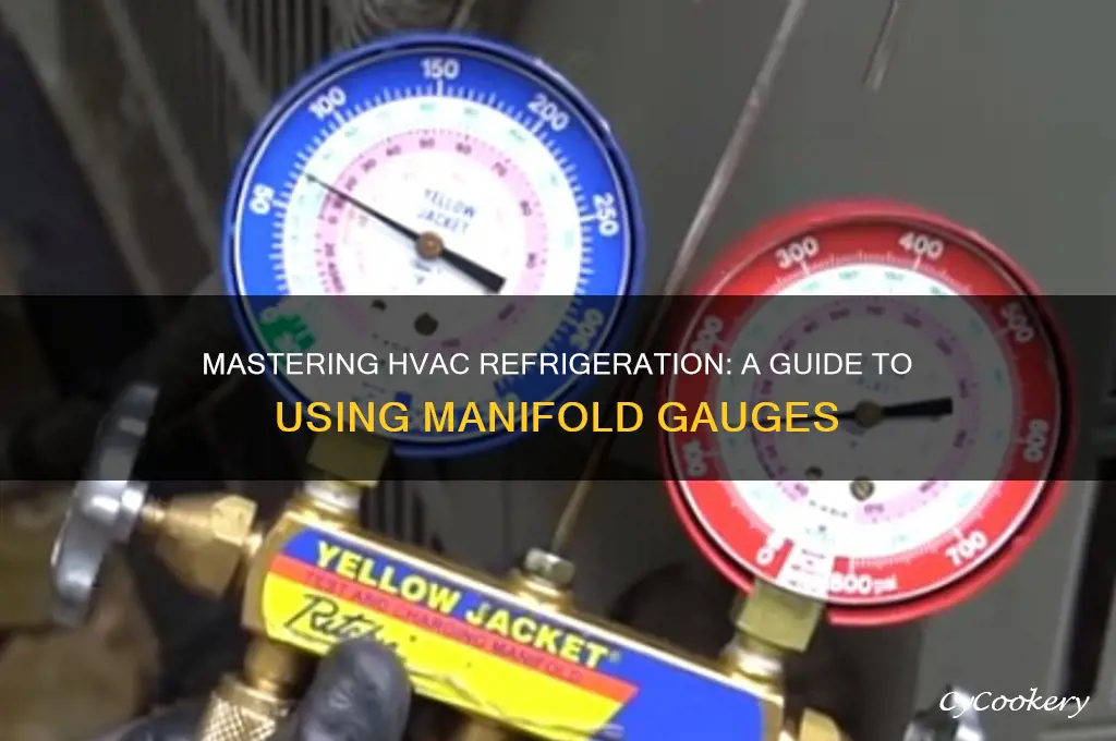 how to use hvac refrigeration manifold gauges