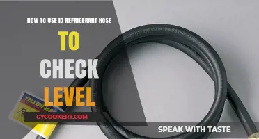 Easy Guide: Using ID Refrigerant Hose to Check Levels