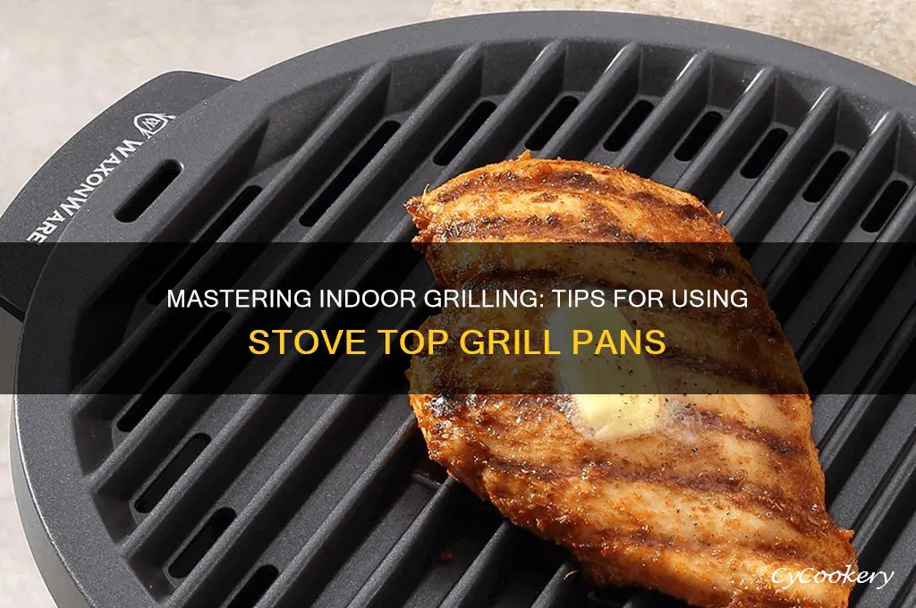 how to use indoor stove top grill pan