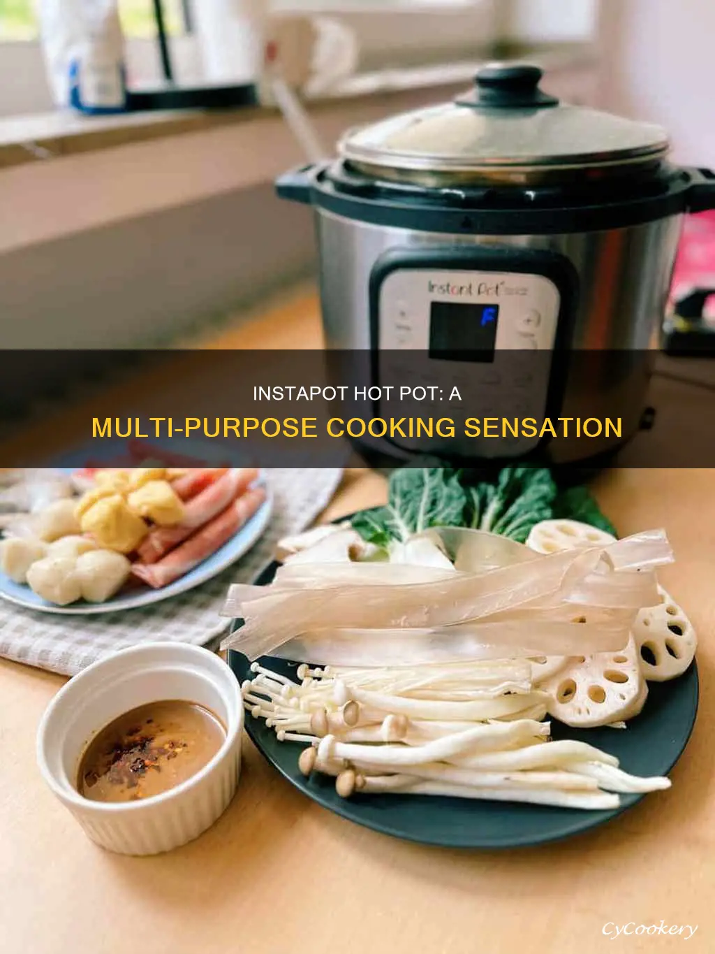 how to use instapot as a hot pot