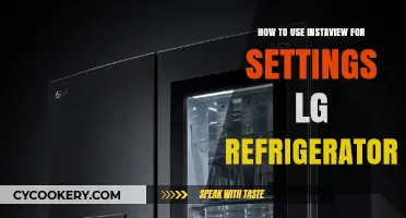 Effortlessly Configure Your LG Fridge with InstaView Settings Guide