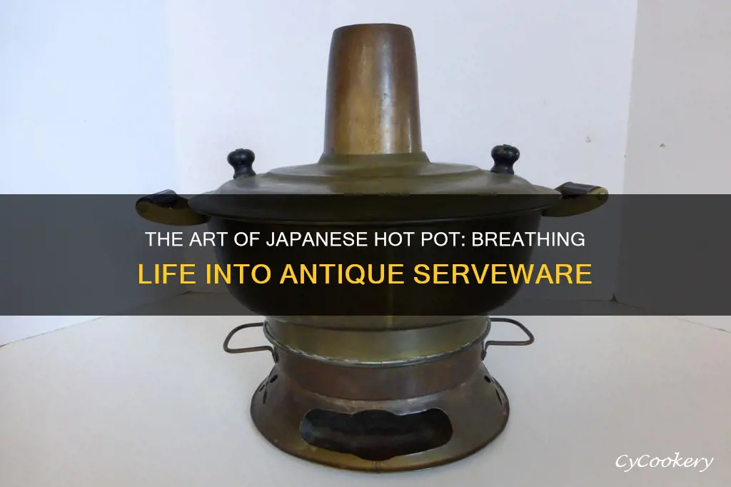 how to use japenese antique hot pot buy