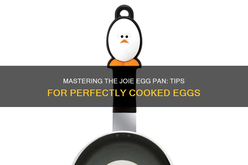 how to use joie egg pan