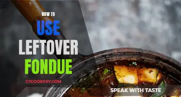 Creative Ways to Use Leftover Fondue for Your Next Meal