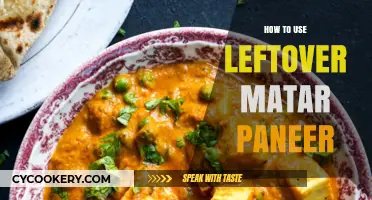Creative Ways to Transform Leftover Matar Paneer into Delicious Meals