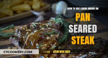 Enhance Pan-Seared Steak with Liquid Smoke: A Flavorful Guide