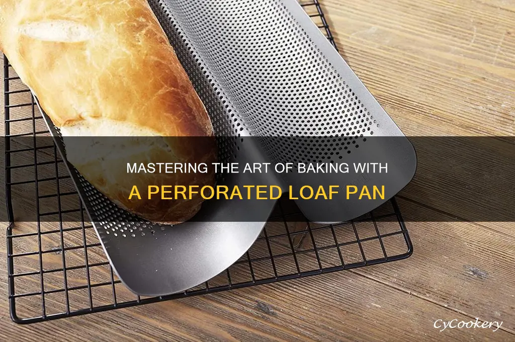 how to use loaf pan with holes