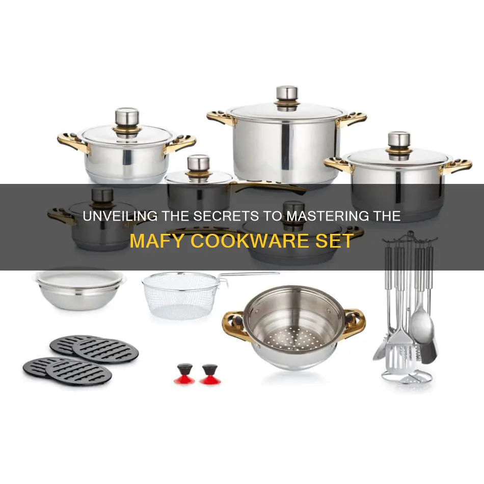 how to use mafy cookware set