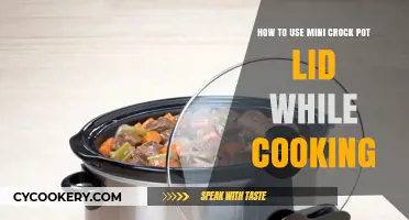 Crock Pot Lid: Cooking Tips and Tricks
