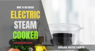 A Simple Guide to Using the NESCO Electric Steam Cooker